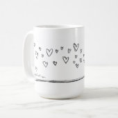 Alex "ich Liebe Alex" "ich Herz Alex " Kaffeetasse (Vorderseite Links)