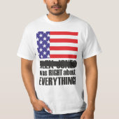 Alex Jones hatte recht T-Shirt (Vorderseite)