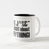 Alex Jones hatte Recht Zweifarbige Tasse (VorderseiteRechts)