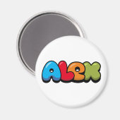 Alex Magnet (Vorderseite/Rückseite)