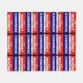 Alex Mooney West Virginia Congress Fleecedecke (Vorderseite (Horizontal))