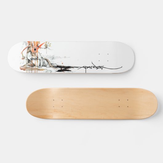 Alex Pardee "Geek-Liebe " Skateboard (Horizontal)
