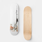 Alex Pardee "Geek-Liebe " Skateboard (Vorderseite)