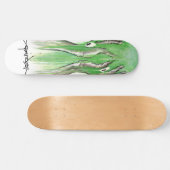 Alex Pardee "giftiges Lazyface " Skateboard (Horizontal)
