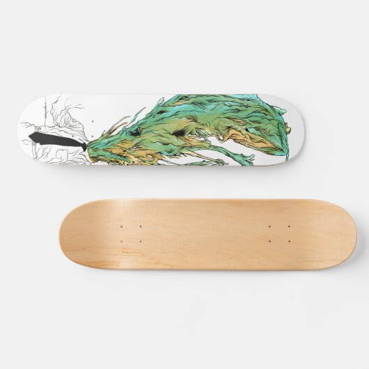 Alex Pardee "Migräne " Skateboard (Horizontal)