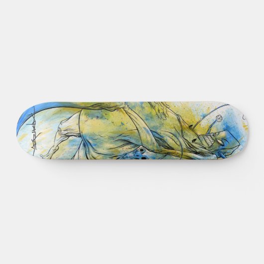 Alex Pardee "Reitrache " Skateboard (Horizontal)