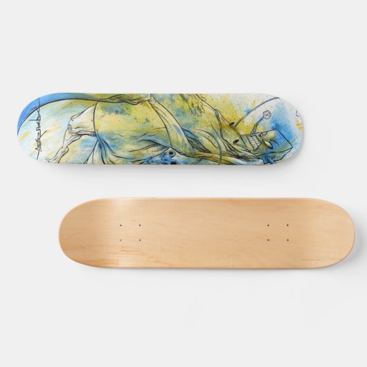 Alex Pardee "Reitrache " Skateboard (Horizontal)