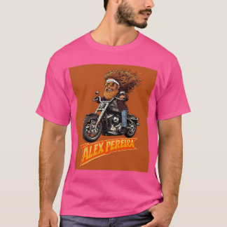 Alex Pereira Mixed Martial Arts Fighter Rider Port T-Shirt