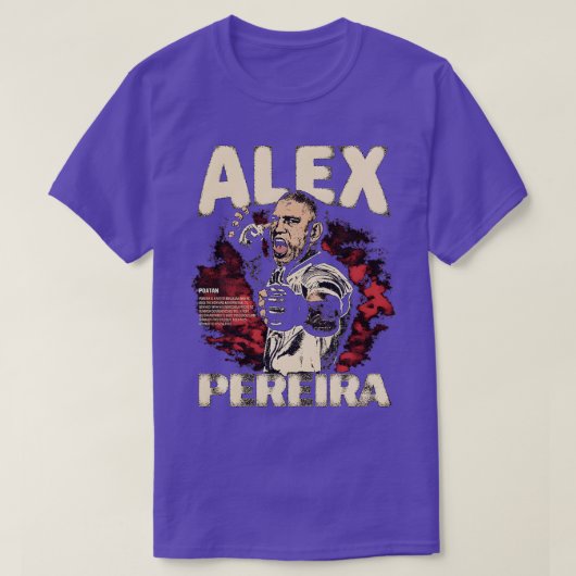 Alex Pereira MIXED MARTIAL ARTS TShirt (Design vorne)