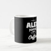 Alex Personalisiert Name Birthday Gift Kaffeetasse (Vorderseite Links)