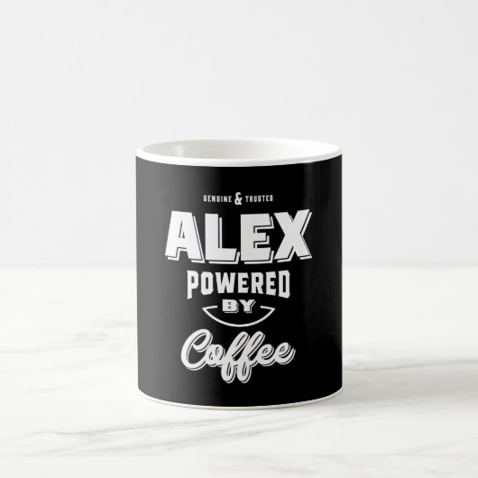 Alex Personalisiert Name Birthday Gift Kaffeetasse (Mittel)