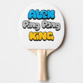 Alex Ping Pong King Tischtennis Schläger (Vorderseite)