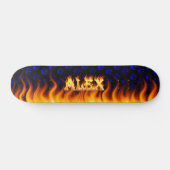Alex-Skateboardfeuer und Flammenentwurf Skateboard (Horizontal)