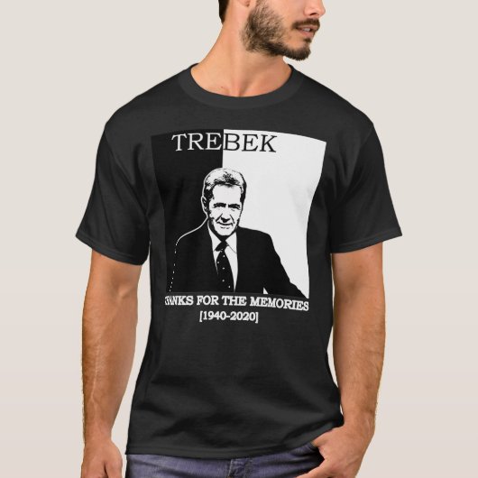 Alex Trebek Classic T - Shirt (Vorderseite)