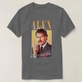 Alex Trebek Retro ästhetisches Lüfterdesign T-Shirt (Design vorne)