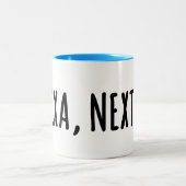 Alexa, als Nächstes... Zweifarbige Tasse (Mittel)