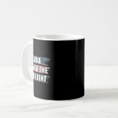 Alexa Change, Präsident Funny Trump Kaffeetasse (Vorderseite Links)