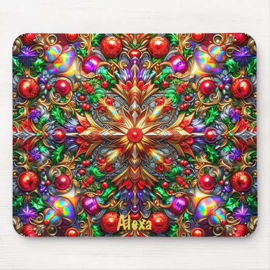 ALEXA ~ CHRISTMAS GRACE ~ MOUSEPAD (Vorne)