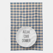Alexa Command Spaß Geschirrtuch (Vertikal)