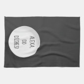 Alexa Command Spaß zum Waschen von Geschirr Geschirrtuch (Horizontal)