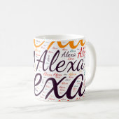 Alexa Kaffeetasse (VorderseiteRechts)