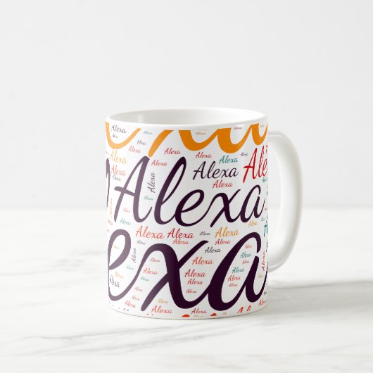 Alexa Kaffeetasse (VorderseiteRechts)