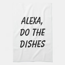 Alexa, mach die Geschirr Geschirrtuch