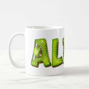 Alexa Name Kiwi Style Tasse Teetasse Kaffeetasse