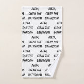 Alexa, reinigen Sie das Badezimmer Badhandtuch Set (Handtuch)