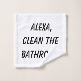 Alexa, reinigen Sie das Badezimmer Badhandtuch Set