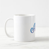 Alexa stilvoller Cursive Kaffeetasse (Links)