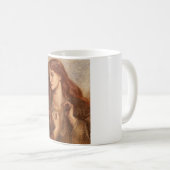 Alexa Wilding (elegante junge Dame mit rotem Haar) Kaffeetasse (VorderseiteRechts)