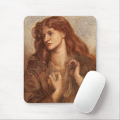 Alexa Wilding (elegante junge Dame mit rotem Haar) Mousepad (Mit Mouse)