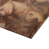 Alexa Wilding (elegante junge Dame mit rotem Haar) Schneidebrett (Ecke)