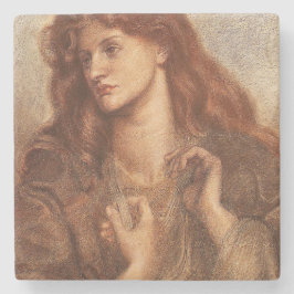 Alexa Wilding (elegante junge Dame mit rotem Haar) Steinuntersetzer