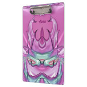 ALEXA ~WOW! STÄRKEN! Rosa Grau Weiß und Cerealien Klemmbrett (Links)