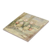 Alexander and Pigling Bland von Beatrix Potter Fliese (Seite)
