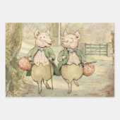 Alexander and Pigling Bland von Beatrix Potter Geschenkpapier Set (Vorderseite 3)