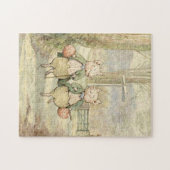 Alexander and Pigling Bland von Beatrix Potter Puzzle (Horizontal)