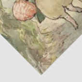 Alexander and Pigling Bland von Beatrix Potter Seidenpapier (Detail)