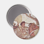 Alexander Battle by Meister Der Alexanderschlacht Magnet (Vorderseite/Rückseite)