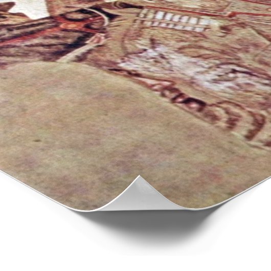 Alexander Battle by Meister Der Alexanderschlacht Poster (Ecke)