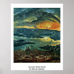 Alexander Battle Details von Albrecht Altdorfer Poster