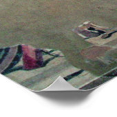 Alexander bei Issus Poster (Ecke)