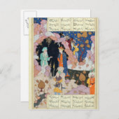 Alexander besichtigt einen Einsiedler Postkarte (Vorne/Hinten)