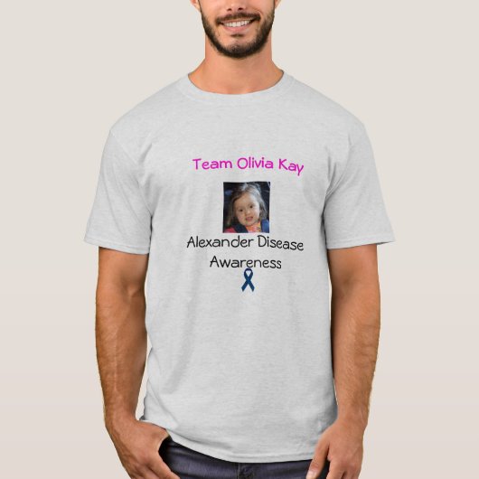 Alexander-Bewusstsein - Team Olivia Kay w/ribbon T-Shirt (Vorderseite)