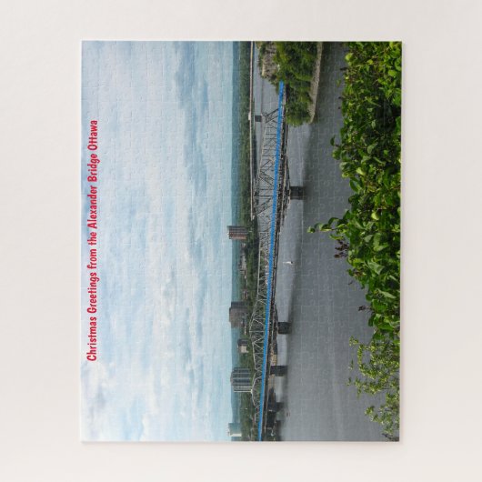 Alexander Bridge Ottawa. Jigsaw Puzzle (Vertikal)