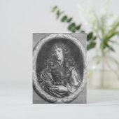 Alexander Browne, Gravur von Pieter de Jode Postkarte (Stehend Vorderseite)