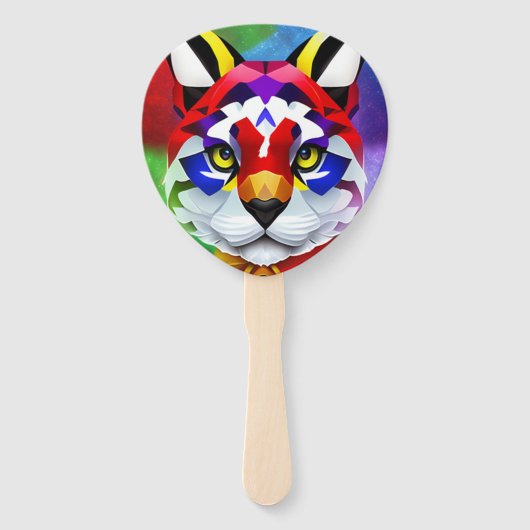 Alexander Cat Paddle-Fans Fächer (Vorderseite)