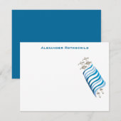 Alexander Chanoch TY Mitteilungskarte (Vorne/Hinten)